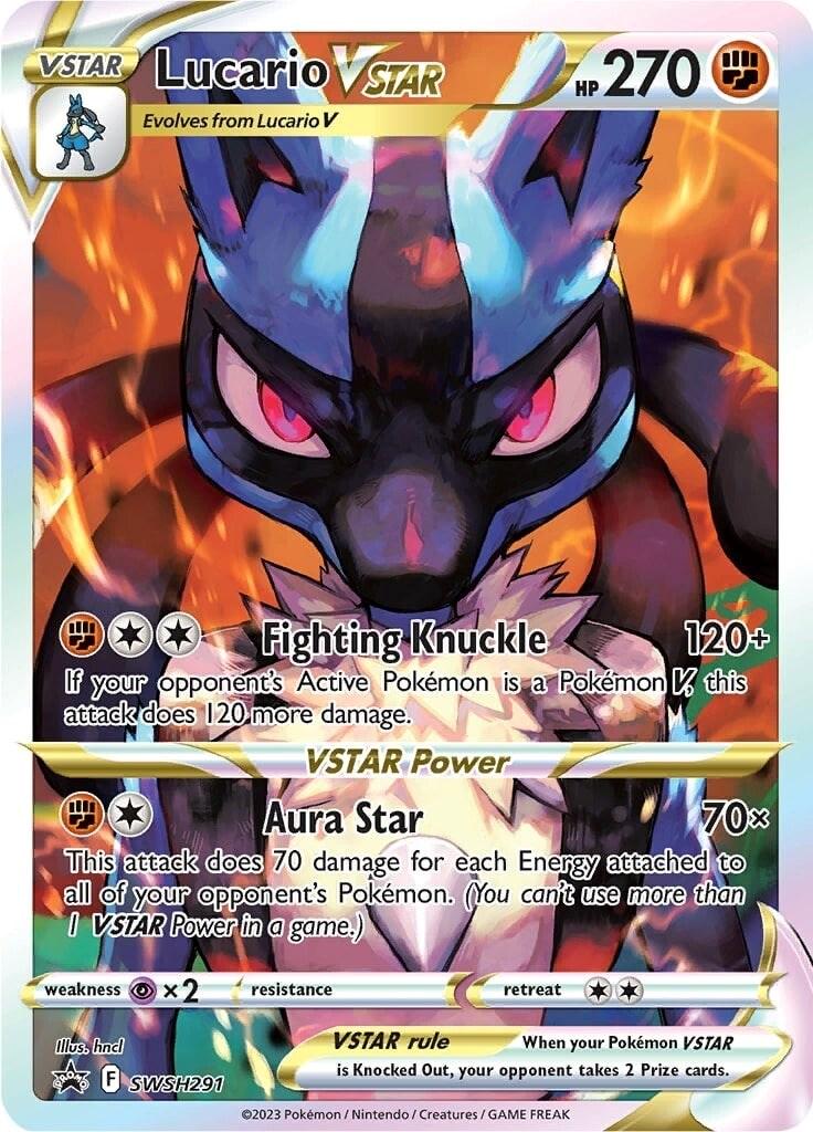 Lucario Vstar #SWSH291