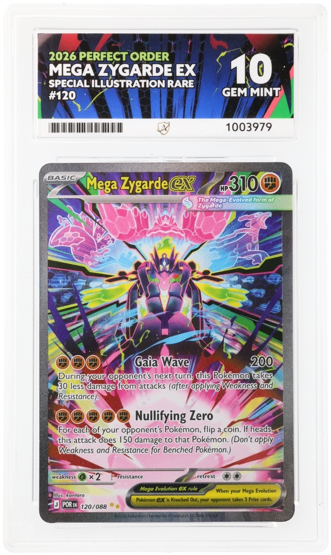 Mega Zygarde ex - ACE 10   (Front)