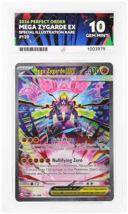 Mega Zygarde ex - ACE 10   (Front)