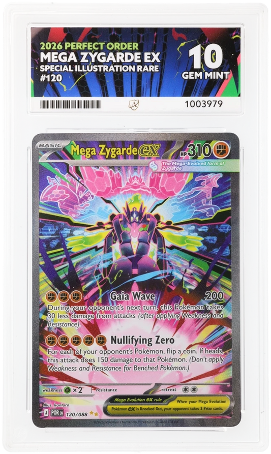 Mega Zygarde ex - ACE 10   (Front)