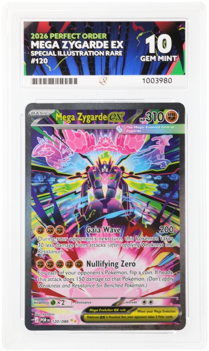 Mega Zygarde ex - ACE 10   (Front)