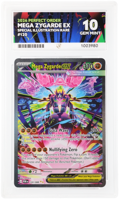 Mega Zygarde ex - ACE 10   (Front)