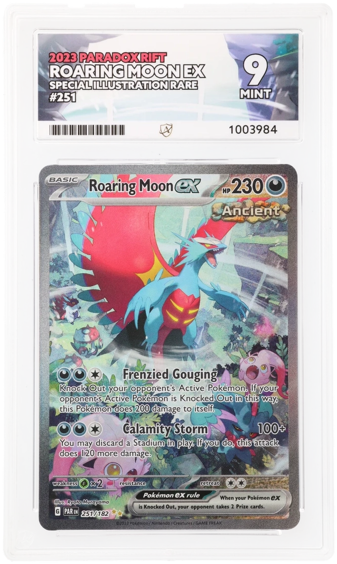 Roaring Moon ex - ACE 9   (Front)