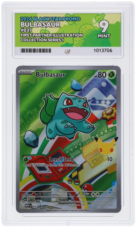 Bulbasaur - ACE 9   (Front)