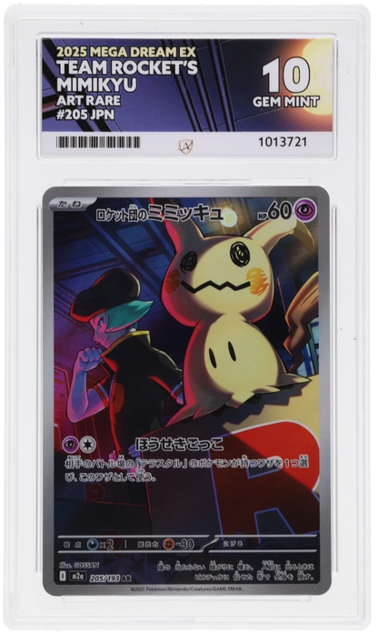 Team Rocket's Mimikyu - ACE 10   (Front)