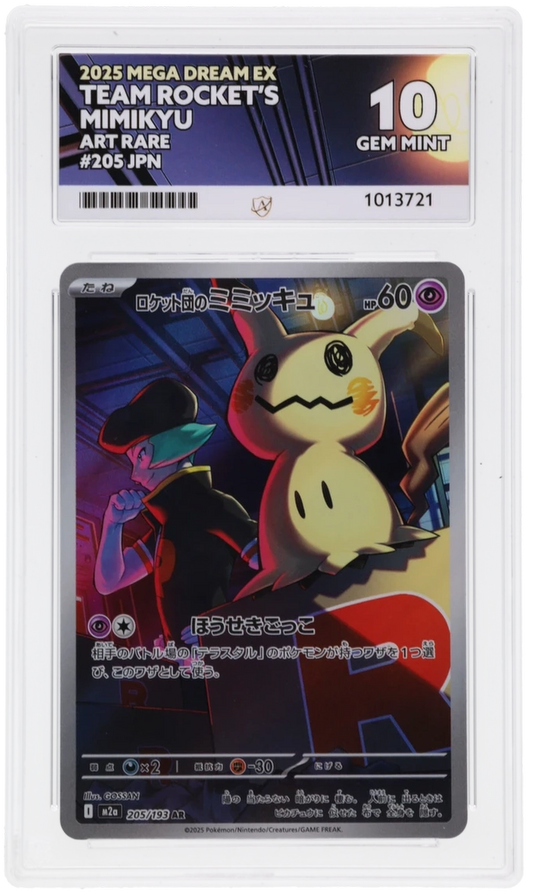 Team Rocket's Mimikyu - ACE 10   (Front)