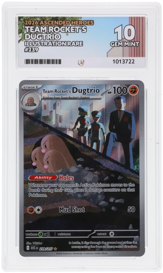 Team Rocket’s Dugtrio - ACE 10   (Front)