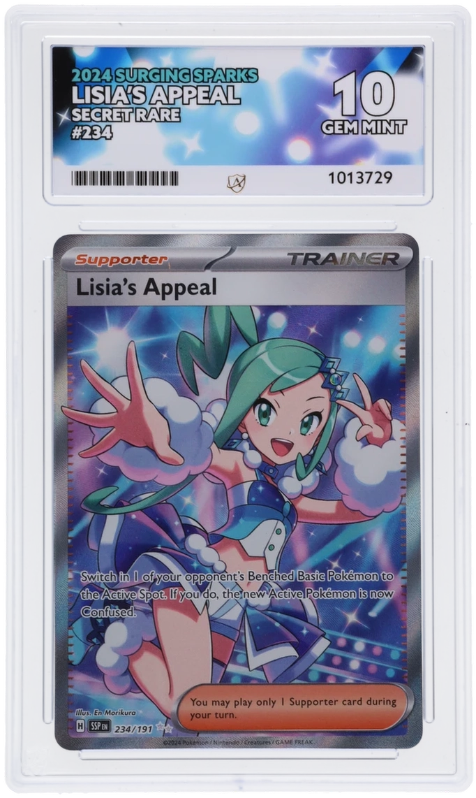 Lisia's Appeal - ACE 10   (Front)