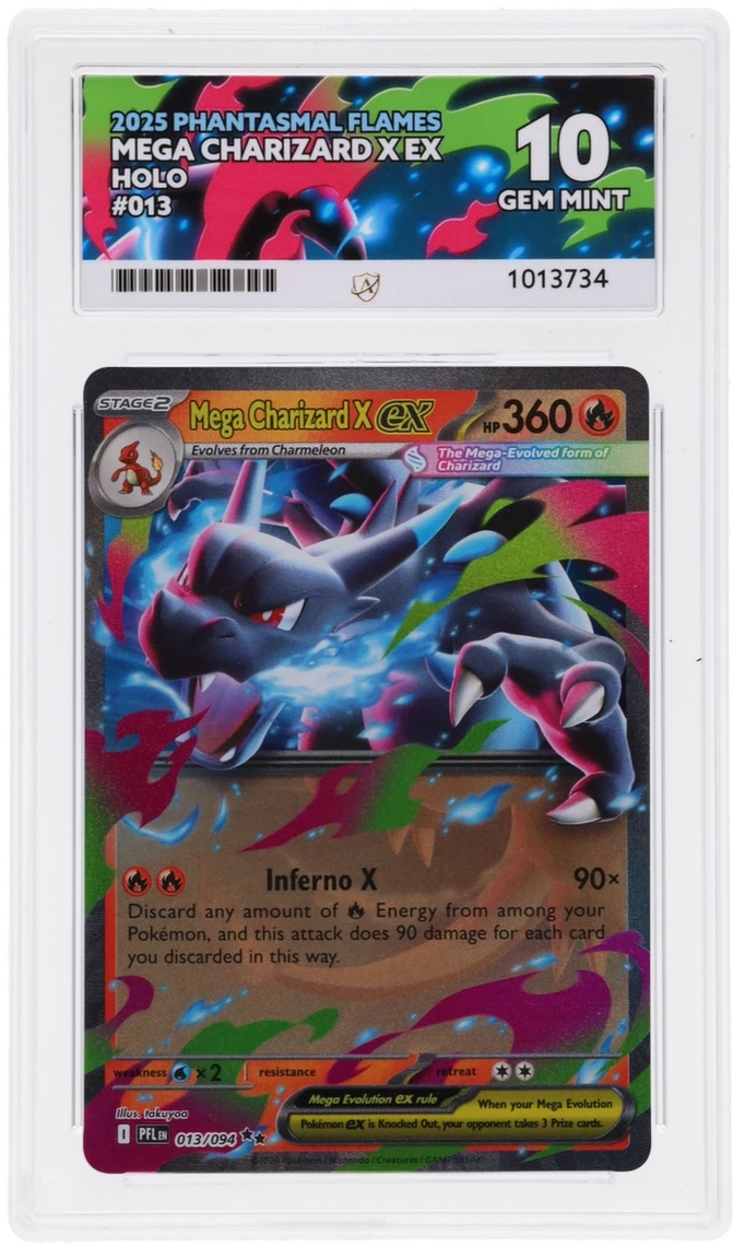 Mega Charizard X ex - ACE 10   (Front)