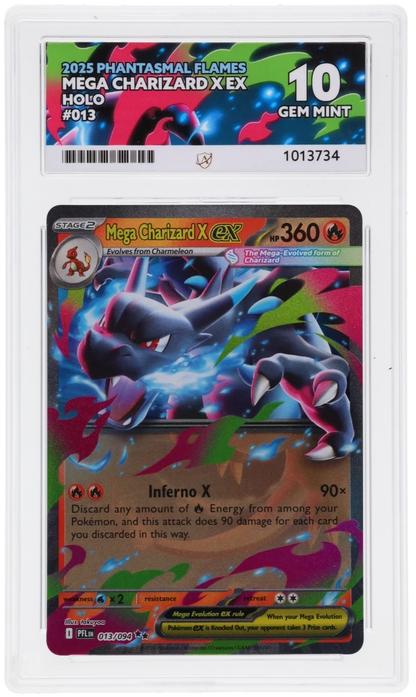 Mega Charizard X ex - ACE 10   (Front)