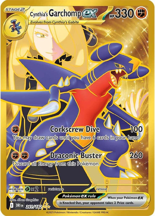 Cynthia's Garchomp Ex #241