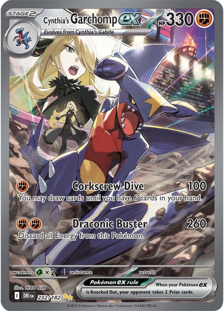 Cynthia's Garchomp Ex #232