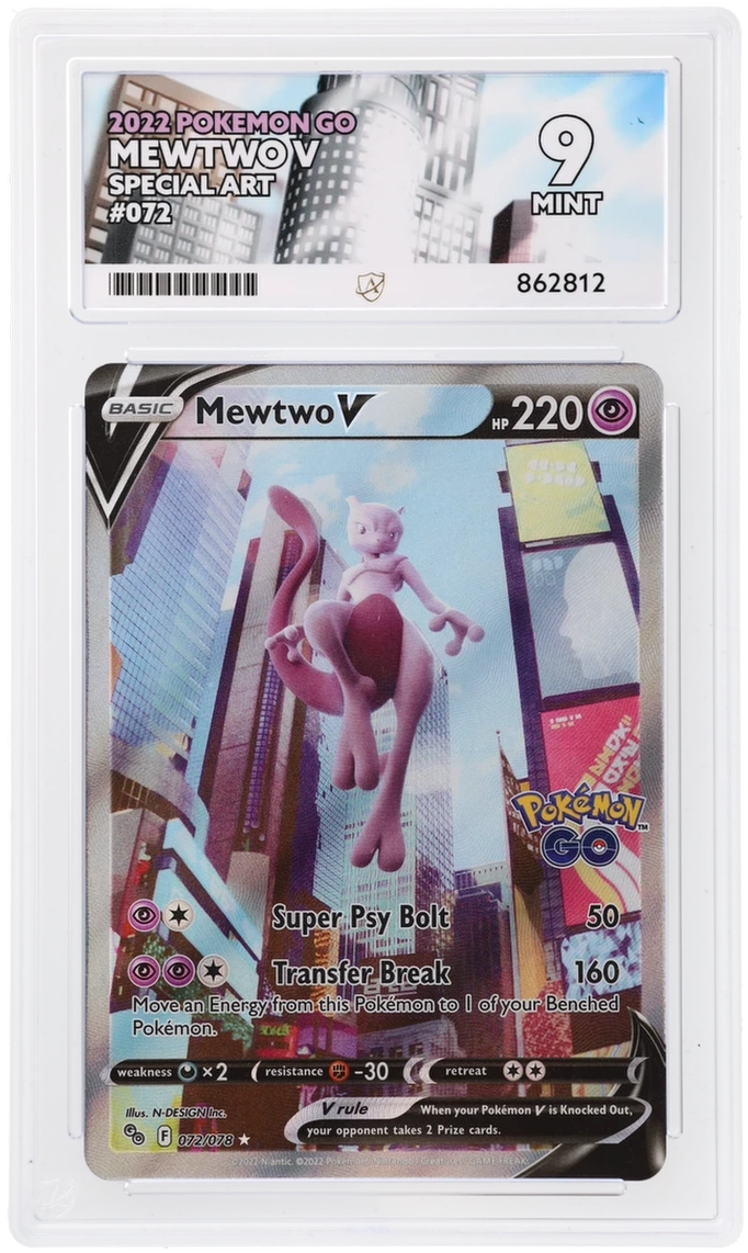 Mewtwo V - ACE 9   (Front)