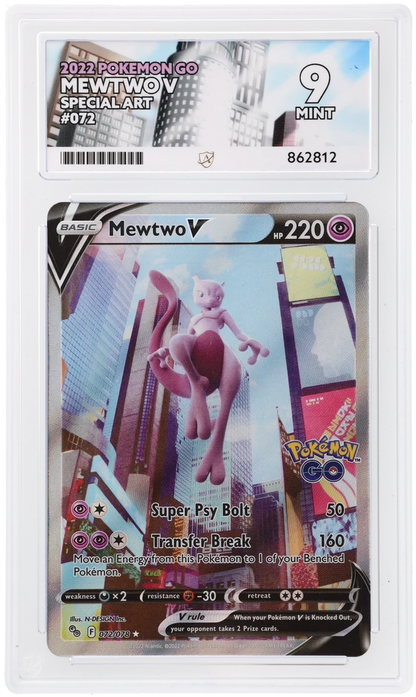 Mewtwo V - ACE 9   (Front)