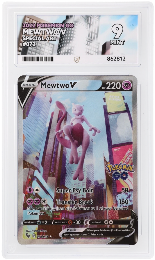 Mewtwo V - ACE 9   (Front)