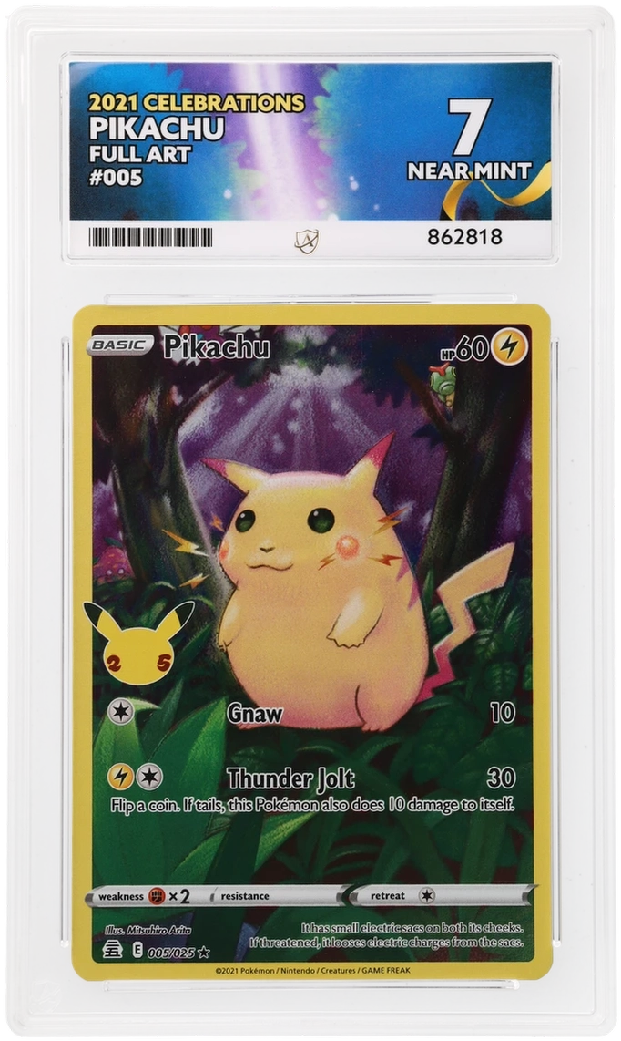 Pikachu - ACE 7   (Front)
