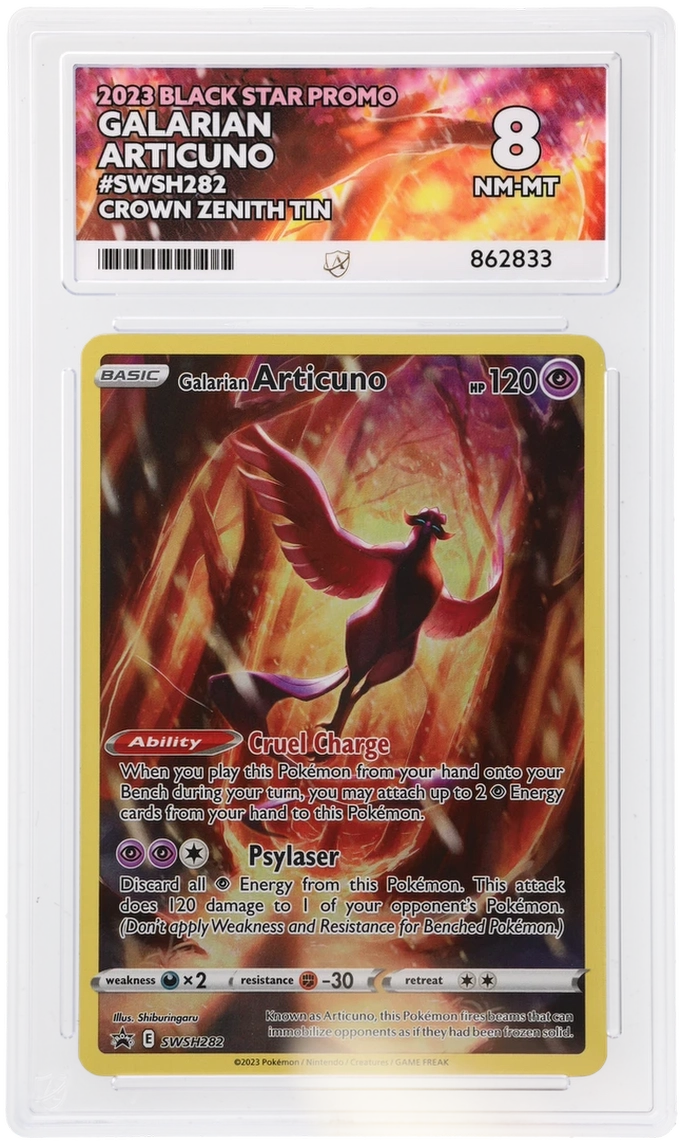 Galarian Articuno - ACE 8   (Front)