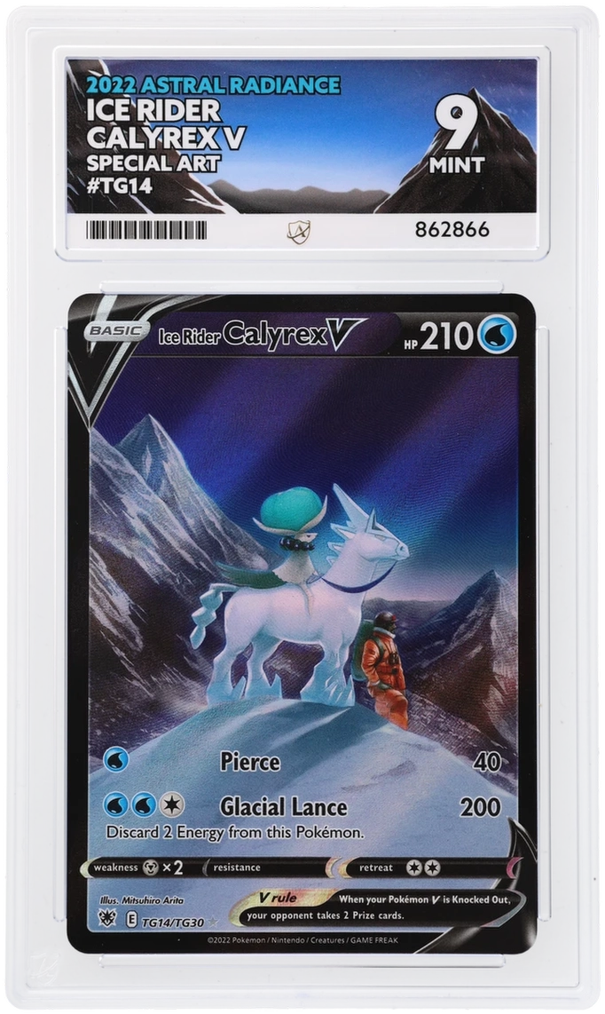 Ice Rider Calyrex V - ACE 9   (Front)