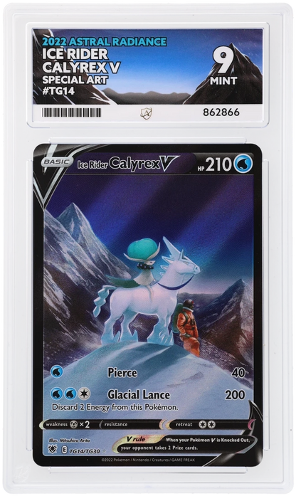 Ice Rider Calyrex V - ACE 9   (Front)