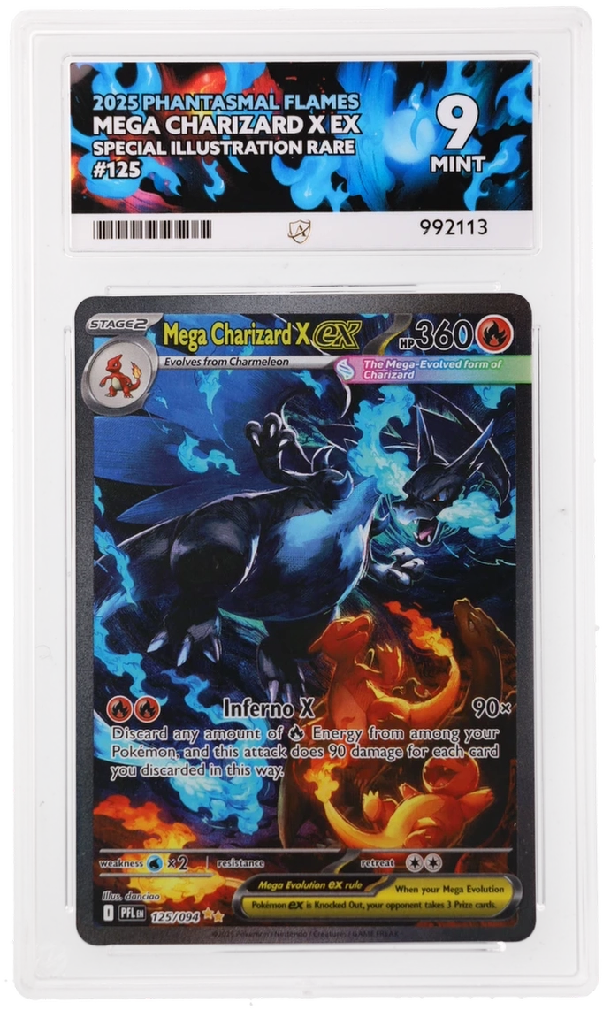 Mega Charizard X ex - ACE 9   (Front)