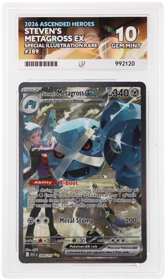 Steven’s Metagross ex - ACE 10   (Front)