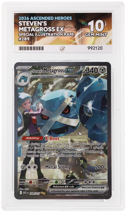 Steven’s Metagross ex - ACE 10   (Front)
