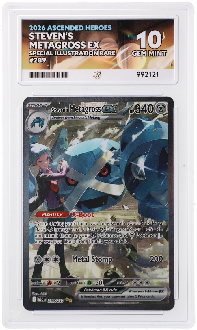 Steven’s Metagross ex - ACE 10   (Front)