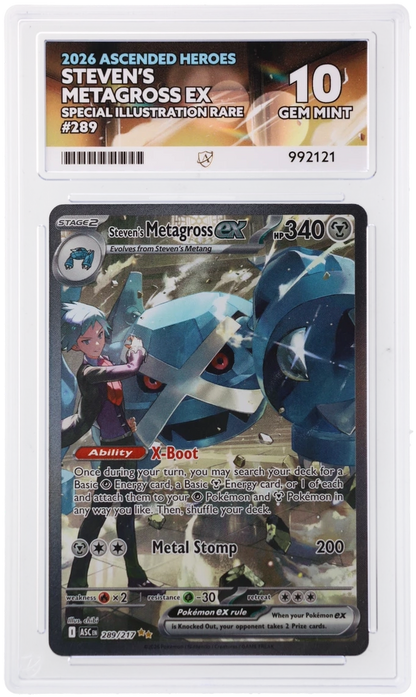 Steven’s Metagross ex - ACE 10   (Front)