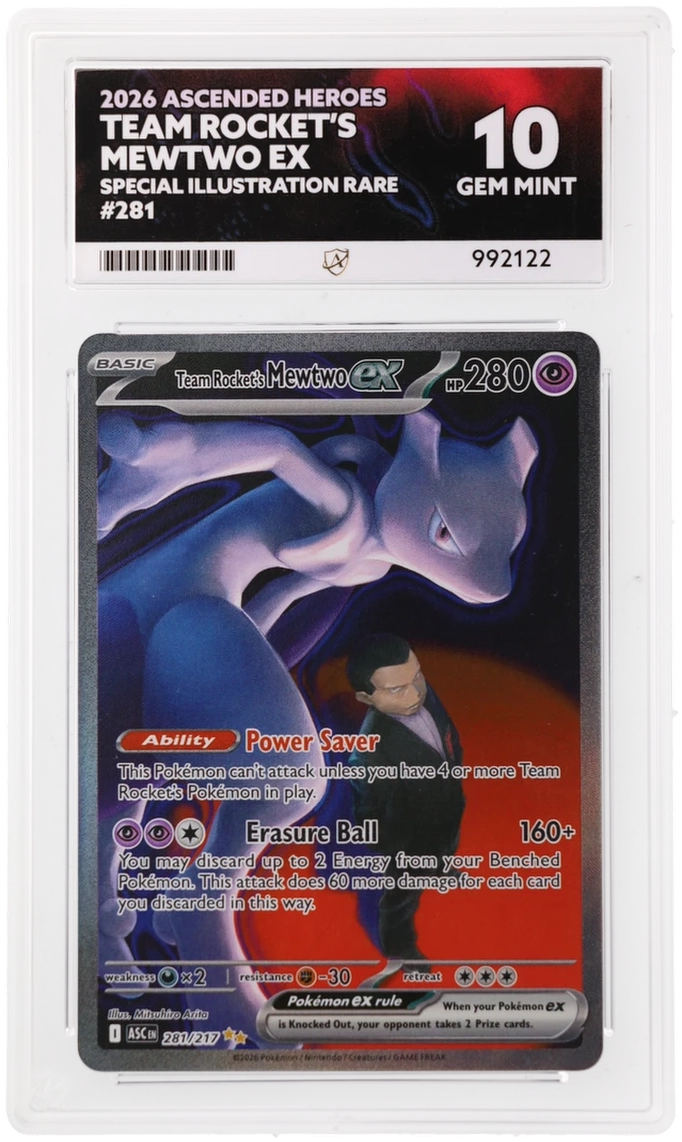 Team Rocket’s Mewtwo ex - ACE 10   (Front)