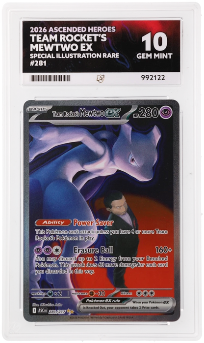 Team Rocket’s Mewtwo ex - ACE 10   (Front)
