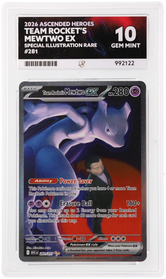 Team Rocket’s Mewtwo ex - ACE 10   (Front)