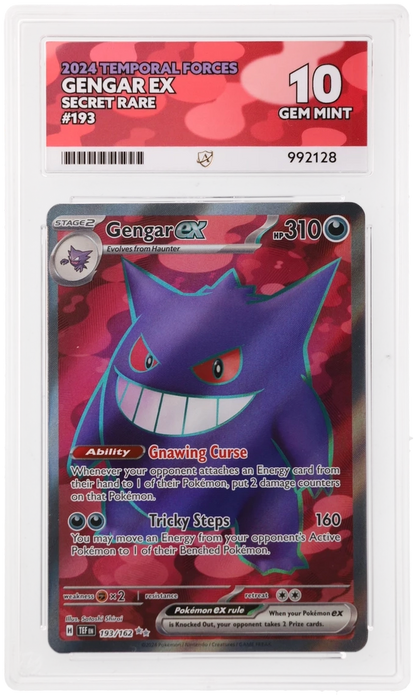Gengar ex - ACE 10   (Front)