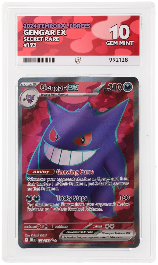 Gengar ex - ACE 10   (Front)
