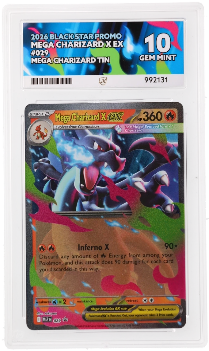 Mega Charizard X ex - ACE 10   (Front)