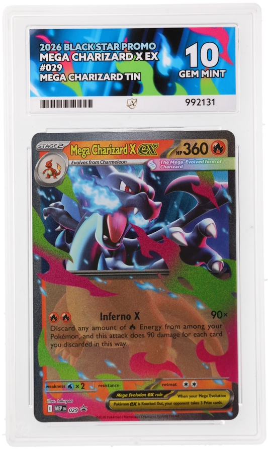 Mega Charizard X ex - ACE 10   (Front)