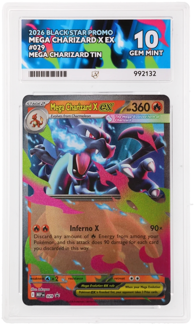 Mega Charizard X ex - ACE 10   (Front)