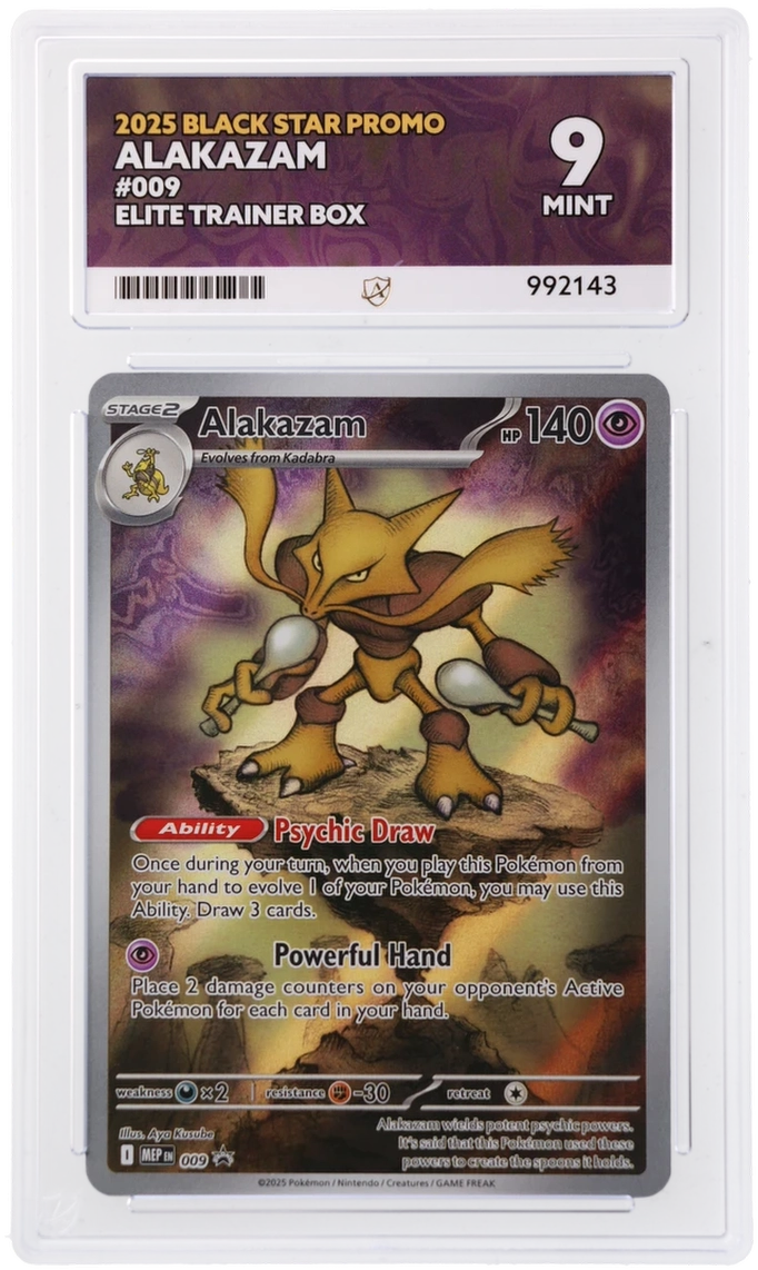 Alakazam - ACE 9   (Front)