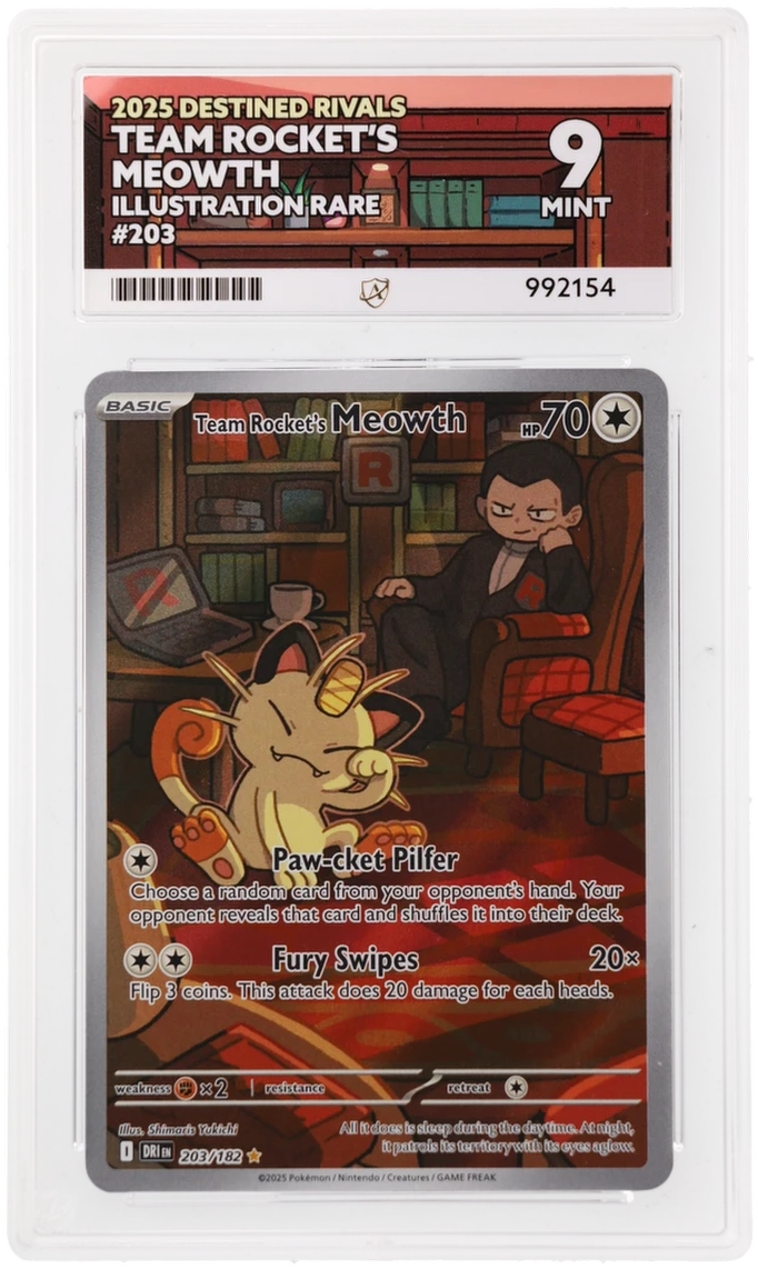 Team Rocket's Meowth - ACE 9   (Front)