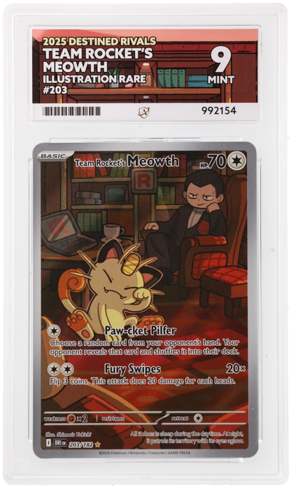Team Rocket's Meowth - ACE 9   (Front)