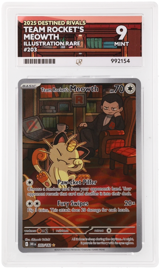 Team Rocket's Meowth - ACE 9   (Front)