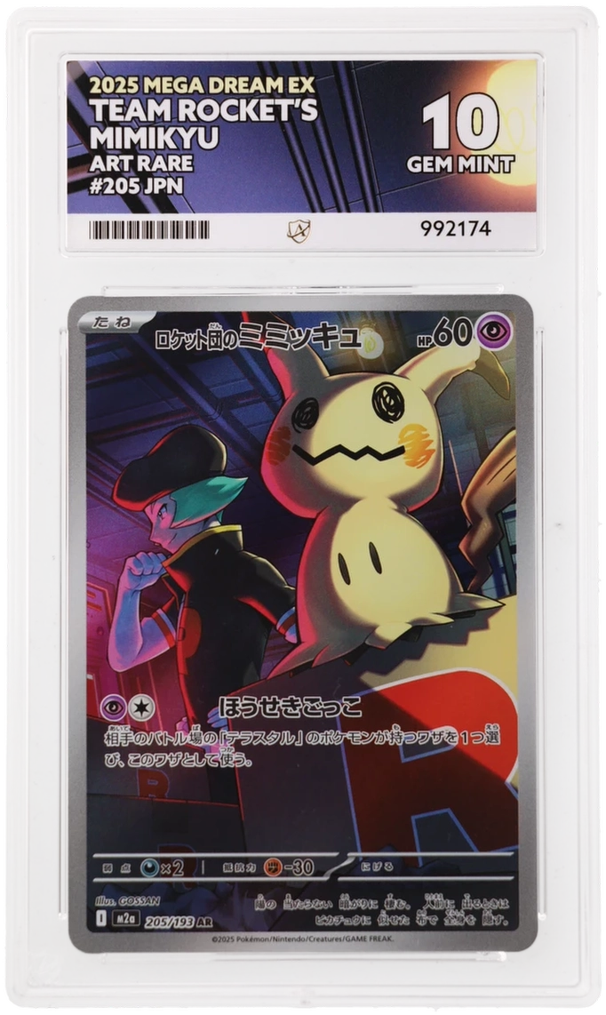 Team Rocket's Mimikyu - ACE 10   (Front)