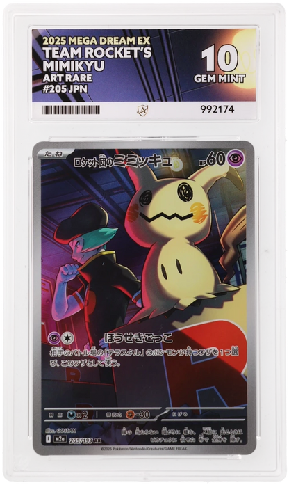 Team Rocket's Mimikyu - ACE 10   (Front)