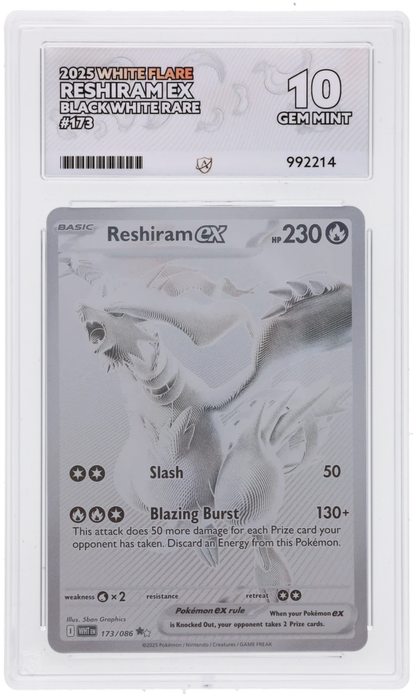 Reshiram ex - ACE 10   (Front)