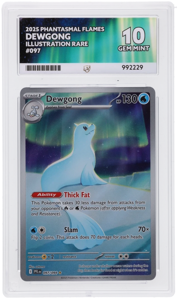 Dewgong - ACE 10   (Front)