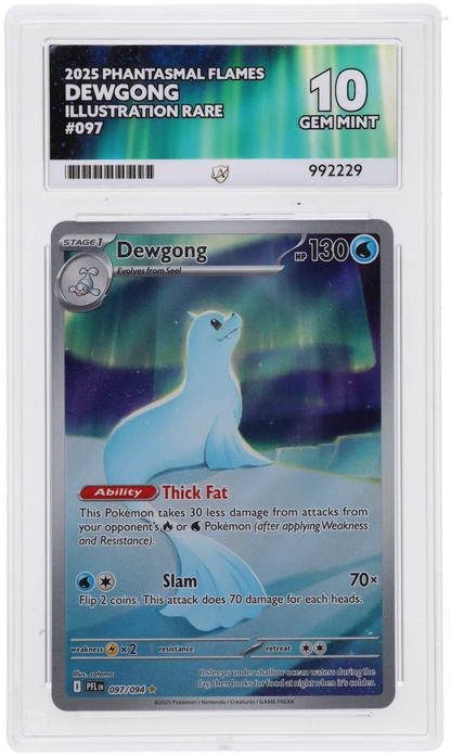Dewgong - ACE 10   (Front)