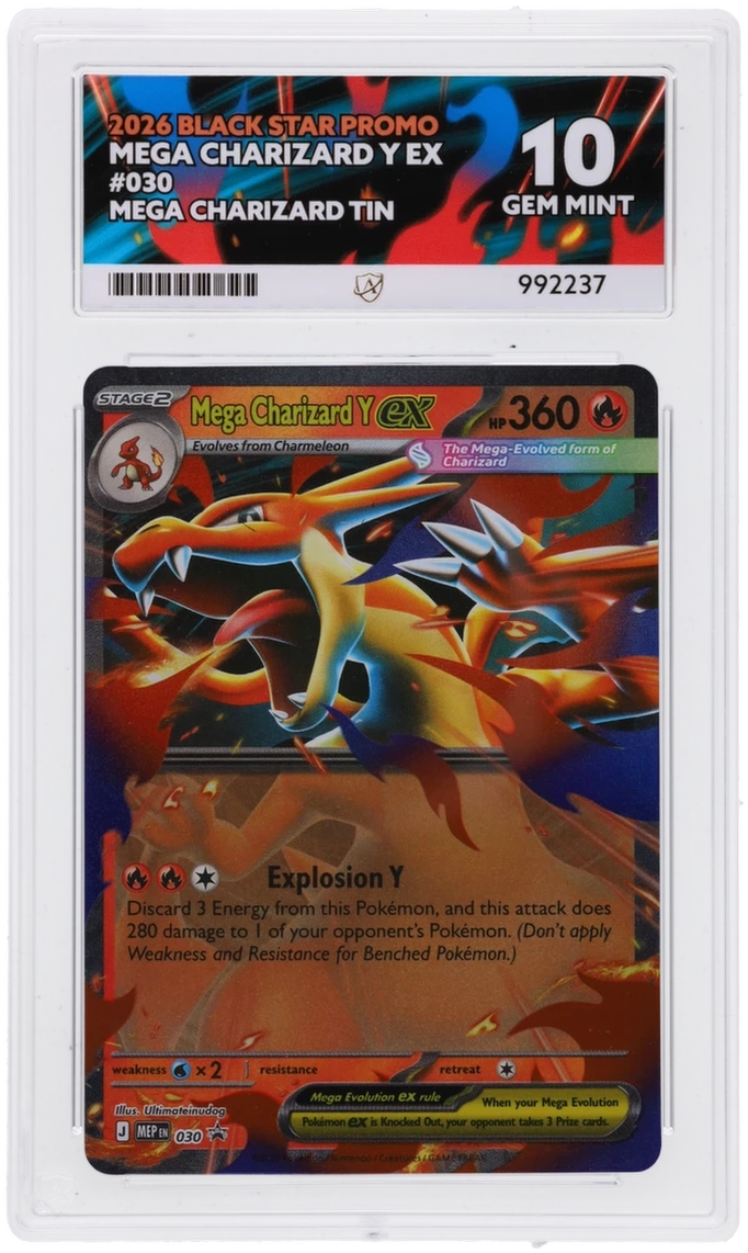 Mega Charizard Y ex - ACE 10   (Front)