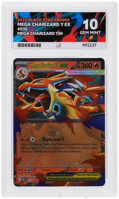 Mega Charizard Y ex - ACE 10   (Front)