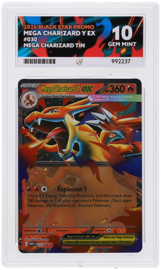 Mega Charizard Y ex - ACE 10   (Front)