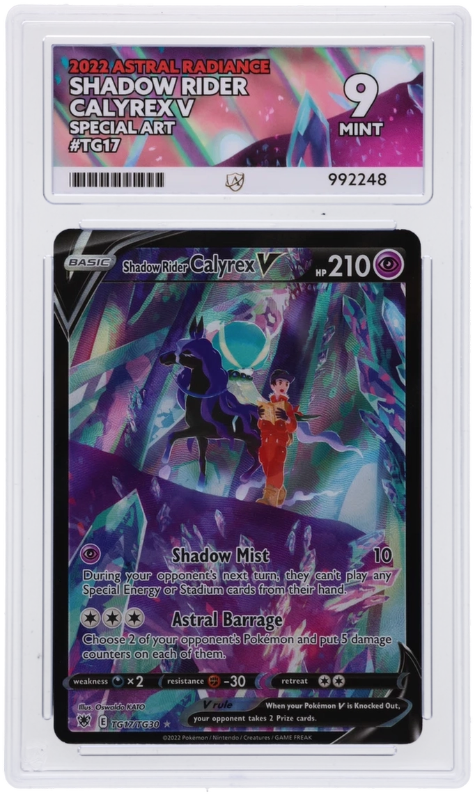 Shadow Rider Calyrex V - ACE 9   (Front)
