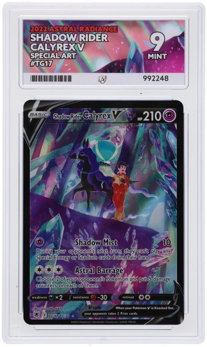 Shadow Rider Calyrex V - ACE 9   (Front)
